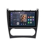 Autoradio Android JUNSUN 9" IPS 2+64GB CarPlay GPS Mercedes C/CLK W203/C209