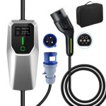 Chargeur Type 2 JUNSUN 7 kW Monofase 5 m Avec sac
