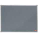 Tablero de anuncios Nobo Essence fieltro gris 600x450mm