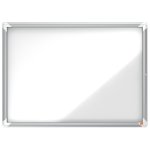 Vitrine NOBO Premium Plus fond magnetique 8 x A4