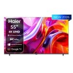 TV Haier LED H55K85GUX 55" 4K UltraHD 120Hz Smart TV Google TV HDR10 Dolby Audio