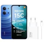 Xiaomi REDMI 15C 4G 4GB 128GB 6.9" Azul Incluye Cargador 33W