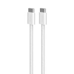Kabel USB-C zu USB-C PURO 1,5 m USB 2.0 Power Delivery 60W Weiss