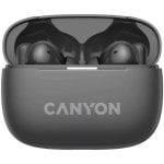 Auriculares Canyon OnGo 10 sans fil Bluetooth 5.3 avec réduction active du bruit noir