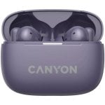 Auriculares Canyon OnGo 10 Bluetooth 5.3 sans fil avec réduction active du bruit violet
