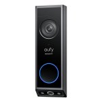 Sonnette Eufy E340 Wi-Fi sans fil avec détecteur de mouvement extérieur batterie