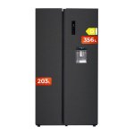 Frigorífico Americano Evvo Home EVVO F90X Aqua Total No Frost 177cm 559L D Dark Inox