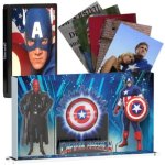Display 3d Capitán América (1990) Expositor Steelbook Versión 6 + Blu Ray