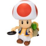 Figura Toad Super Mario Bros La Película Articulada 11 Cms