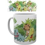 Taza Pokemon Grass Partners Cerámica 320 Ml