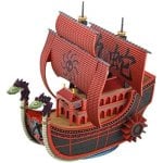 Réplica Kuja Pirates Ship Nine Snake One Piece Grand Ship Collection 15 Cms