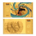 Billetes De Oro Naruto Shippuden Colección 1 Golden Ticket 9 Modelos 7,2 X 14,5 Cms