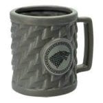 Taza 3d Pelo Lobo Stark Juego De Tronos Cerámica 500 Mls