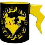 Taza Asa 3d Rayo Pikachu Pokémon Cerámica 500 Mls
