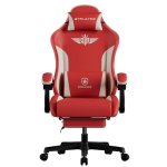Sedia gaming GTPLAYER Ergonomica con supporto lombare e schienale largo