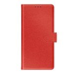 Capa para Telemóvel Avizar Carteira Couro Sintético Vermelha com Suporte para Galaxy A56 / A36