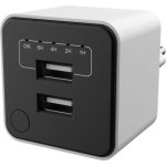 Cargador USB doble GAO 24W con temporizador ajustable