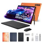 Tablet OSCAL Bolt 2 WiFi + 4G 11" 8GB 128GB Laranja com Teclado e Stylus Pen