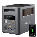 Estación de energía AFERIY Nomad1800 Pro 1024Wh 9 puertos LiFePO4 Cargador solar