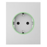 Tomada Inteligente Ajax CenterCover Branco Tipo F OutletCore Jeweller