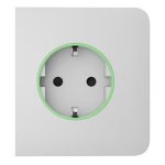 Tomada Inteligente Ajax SideCover Branco Tipo F compatível Jeweller