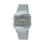 Montre Casio Vintage A700WEM-7AEF Acier Inoxydable LED Rétroéclairée