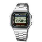 Montre Casio A168WA-1YES Digital Acier inox Argenté