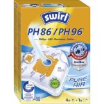 Kit Bolsas y Filtro Antialérgico Philips Swirl PH 86 para Aspiradoras