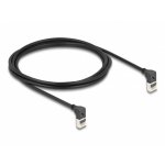 Cavo DeLOCK RJ45 Cat6a S/FTP Slim 90° angolato 2 m