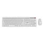 Tastiera Gembird KBS-WMS-01-W completa wireless con mouse bianco US International