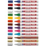Rotulador Edding 750 Efecto Lacado Amarillo 2-4 mm Pack 10