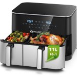 Freidora de Aire Wellent XXL 11L 2600W Doble Compartimento Dual Zone Sync & Match