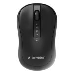 Ratón Gembird MUSW2-4B-01 RF Wireless Bluetooth 1600 DPI Preto Recarr.
