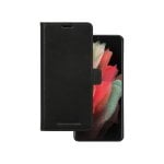 Funda para móvil dbramante1928 Lynge cuir noir magnétique pour Galaxy S21 Ultra