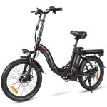 Bicicletta pieghevole Elettrica Samebike Cy20 350 W Batteria 36 V 12 Ah