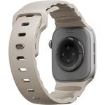 Bracelet UNIQ Alton Silicone Beige Etanche pour Apple Watch