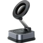 Soporte magnético para smartphone Usams US-SJ042-W con ajuste 720° y ventosa