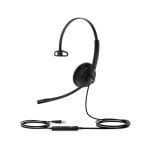 Auriculares Yealink UH34 Lite con cable USB-A, cancelación de ruido, mono, negro