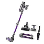 Aspiradora sin Cable Ufesa U7 Digital UV Light 500W 55 min Cepillo Motorizado Antienredos Púrpura Gris