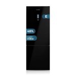 Frigorífico Combi Hyundai HC19700ENFDN No Frost 192cm 481L E Cristal negro
