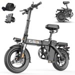 Bicicleta eléctrica Toofly GS3 400W 48V 15Ah 14"