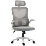 Sedia Da Ufficio Ergonomica Aosom Poggiatesta Regolabile