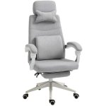 Sedia Da Ufficio Ergonomica Aosom Poggiapiedi