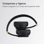 Auriculares Beats Solo 4 Wireless Bluetooth On-ear Preto e Dourado