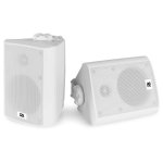 Altavoces Power Dynamics 2 vías alámbricos 100W con soportes de pared