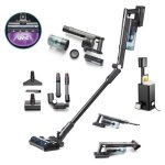 Aspirateur sans Fil Clean Air Optima Purifloor Vertica Dock 420W 50 min UV-C