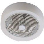Ventilateur de Plafond avec Lumière Farelek Air-light Crown 95W 40cm LED 24W Télécommande Reversible
