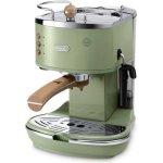 Máquina de café expresso De’Longhi Icona Vintage Olive 1,4 L 15 Bares com sistema Cappuccino