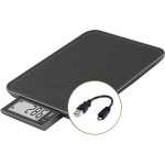 Küchenwaage Little Balance Slide 10 10 kg Glasplattform USB-Ladung