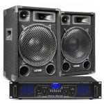 Altavoces Fenton DJ MAX12 con Bluetooth 1400W y reproductor MP3 integrado